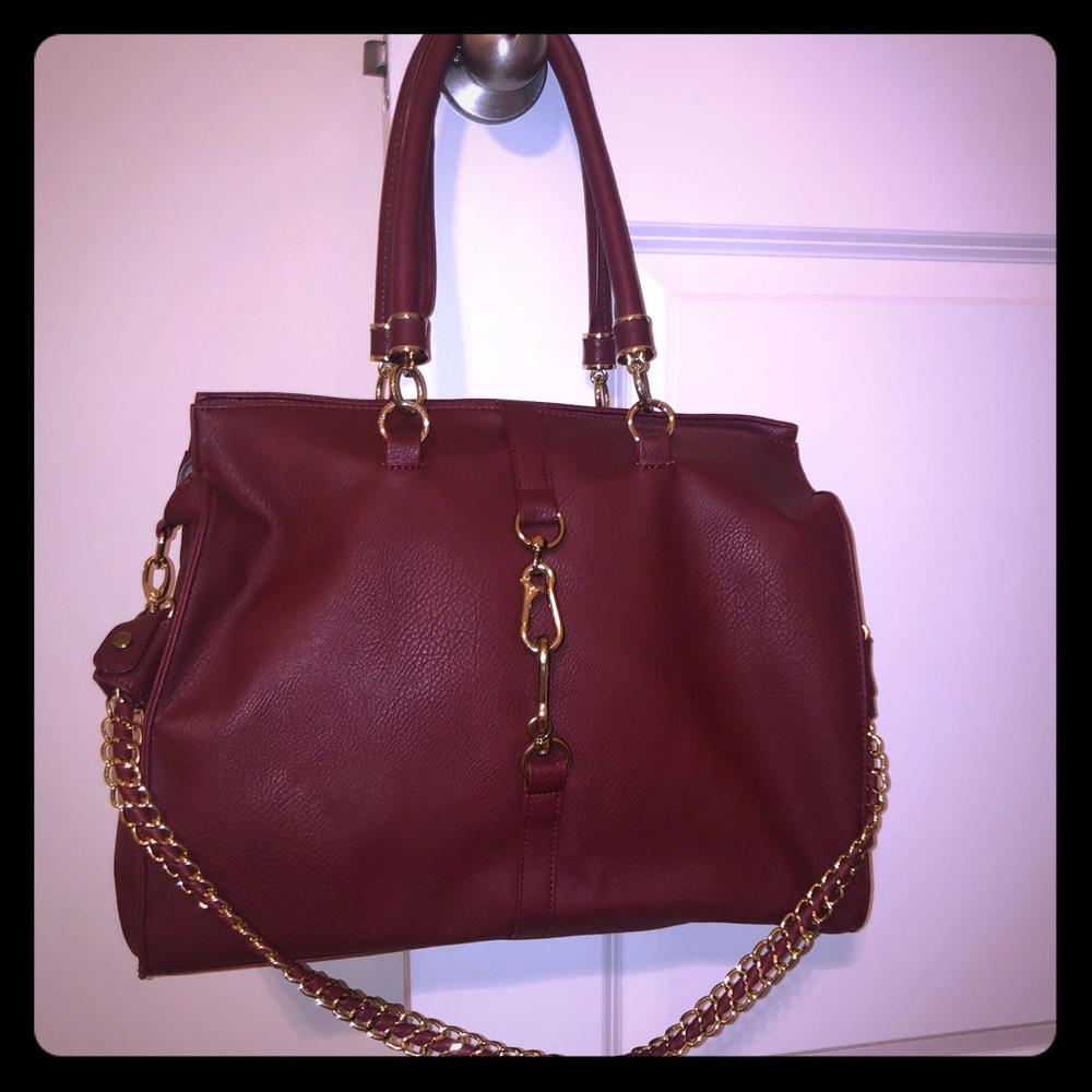 Burgundy Handbag